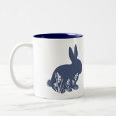 Happy Easter Y'all Tweekleurige Koffiemok (Links)