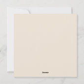 Happy Easter Yellow Chick op persoonlijke titel Feestdagenkaart (Achterkant)