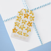 Happy Easter Yellow Daffodil Cadeaulabel