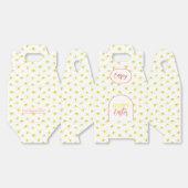 Happy Easter. Yellow Daffodils Spring Modern. Bedankdoosjes (Ongevouwen)