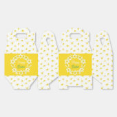 Happy Easter. Yellow Daffodils Spring Modern. Bedankdoosjes (Ongevouwen)