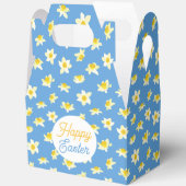 Happy Easter. Yellow Daffodils Spring Modern. Bedankdoosjes (Open)