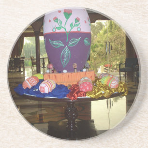 Happy Easter Zandsteen Onderzetter