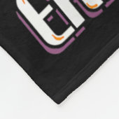 Happy Eastrawr Cute Trex Dinosaur Easter Bunny Egg Fleece Deken (Hoek)