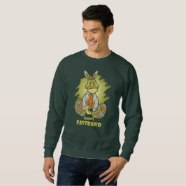 Happy Eastrawr | Mannen Sweatshirt