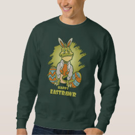 Happy Eastrawr | Mannen Sweatshirt