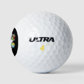 Happy Eastrawr T Rex Dinosaur Easter Bunny Egg Golfballen (Logo)