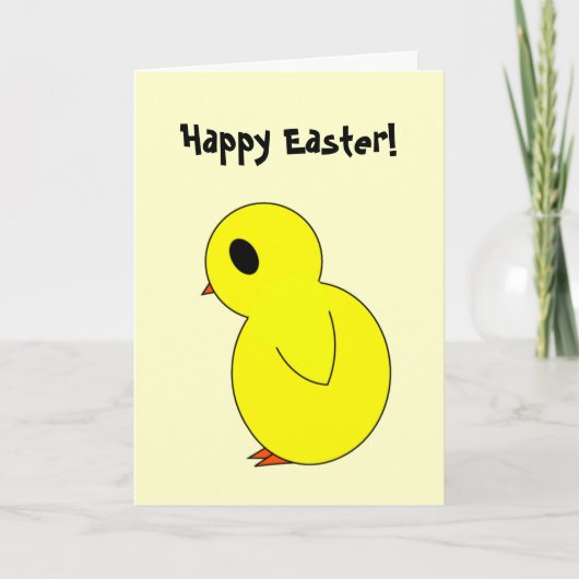 Happy Eater Chick-kaart Feestdagen Kaart (Voorkant)