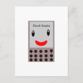 Happy Ebook Reader 1 Briefkaart (Voorkant)