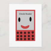 Happy Ebook Reader 2 Briefkaart (Voorkant)