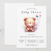 Happy Editable Beer Baby shower Kaart (Voorkant / Achterkant)