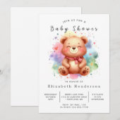 Happy Editable Beer Baby shower Kaart (Voorkant / Achterkant)