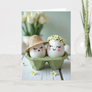 Happy Egg Friends Lente Kaart