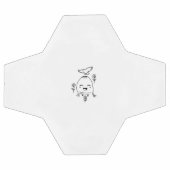 Happy Egg with Bird and Flowers Voetbal (Enkel)