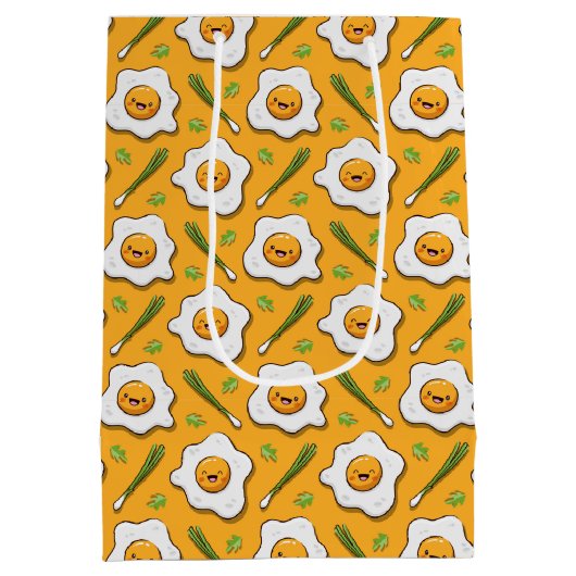 Happy Eggs Ontbijt Medium Cadeauzakje (Achterkant)