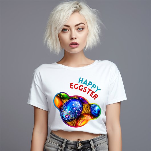 Happy Eggster - Afbeeldingen T-shirt