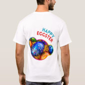 Happy Eggster - Afbeeldingen T-shirt (Achterkant)