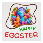 Happy Eggster - Baby Rabbit Perfect Poster (Voorkant)