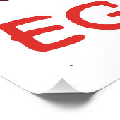 Happy Eggster - Baby Rabbit Perfect Poster (Hoek)