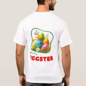 Happy Eggster - Jongens T-shirt (Achterkant)