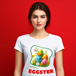 Happy Eggster - Jongens T-shirt