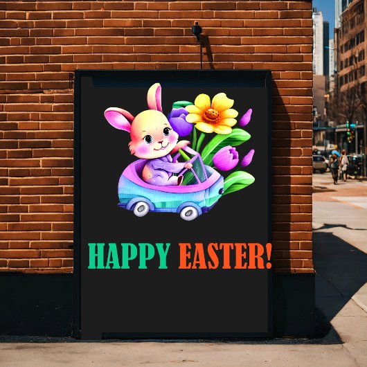 Happy Eggster - Kawai Easters Perfect Poster