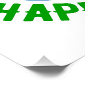 Happy Eggster - meisjes Perfect Poster (Hoek)