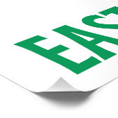 Happy Eggster - Paasei Perfect Poster (Hoek)