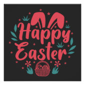 Happy Eggster - Paaseierdag Perfect Poster (Voorkant)