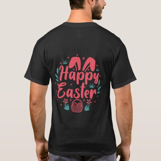 Happy Eggster - Paaseierdag T-shirt (Achterkant)