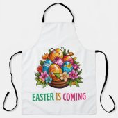 Happy Eggster - Paaseieren Hunt Schort (Voorkant)