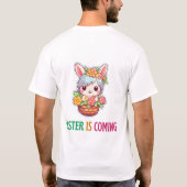 Happy Eggster - Paaseieren T-shirt (Achterkant)