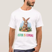 Happy Eggster - paashaas T-shirt (Voorkant)