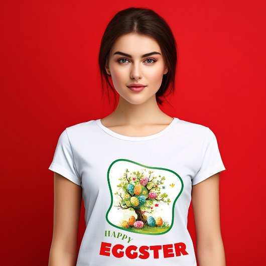 Happy Eggster - Vrouw T-shirt
