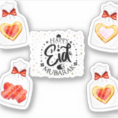 Happy Eid Adha Mubarak 2022. Sticker (Voorkant)