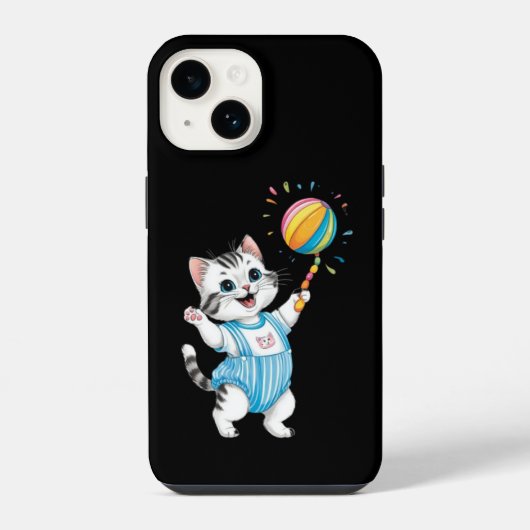 Happy Eid Adha Schattigee Cat iPhone-hoesjes iPhone Hoesje (Achterkant)
