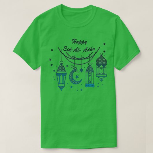 Happy Eid Al Adha Gift voor vrouwen Mannen Kindere T-shirt (Design voorkant)