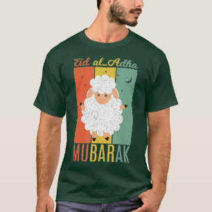 Happy Eid Al Adha Mubarak voor moslimdag T-shirt