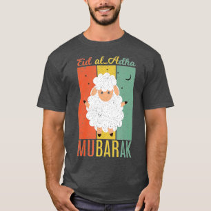 Happy Eid Al Adha Mubarak voor moslimdag T-shirt