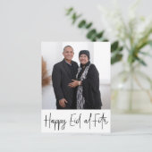 Happy Eid al-Fitr fotokaart / briefkaart (Staand voorkant)