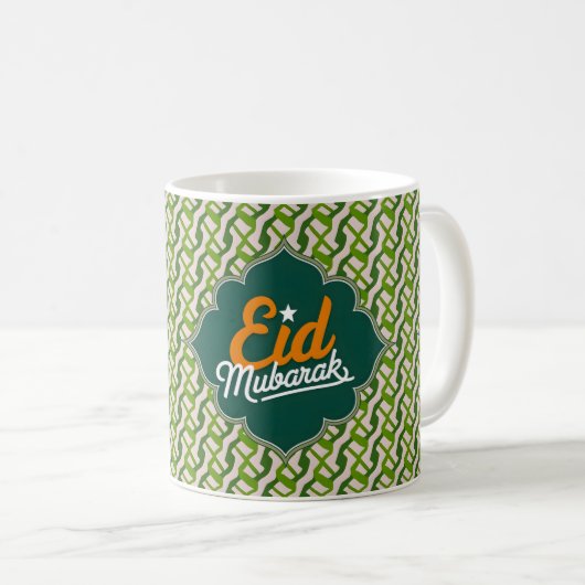 Happy Eid Al-Fitr Gift Koffiemok (Voorkant rechts)