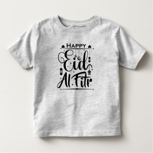 Happy Eid Al Fitr Kinder Shirts