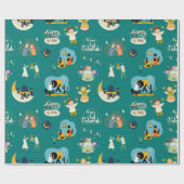 Happy Eid Al-Fitr Mubarak Cadeaupapier (Vlak)