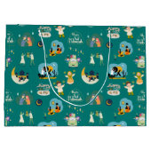 Happy Eid Al-Fitr Mubarak Groot Cadeauzakje (Achterkant)