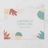 Happy Eid Al Mubarak Islamitische Briefkaarten (Voorkant)