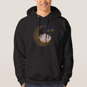 Happy Eid Blessing na de islamitische Ho van de Ra Hoodie