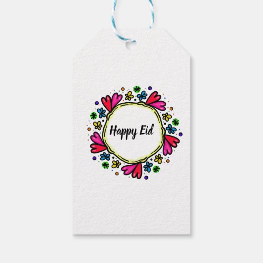 Happy Eid Cadeaulabel (Achterkant)