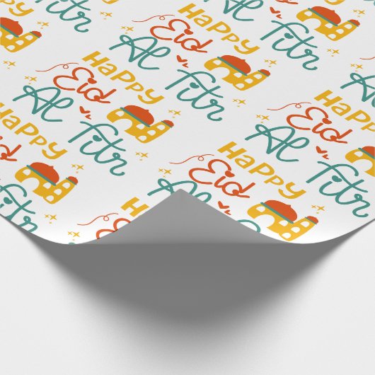 Happy Eid Cadeaupapier (Hoek)