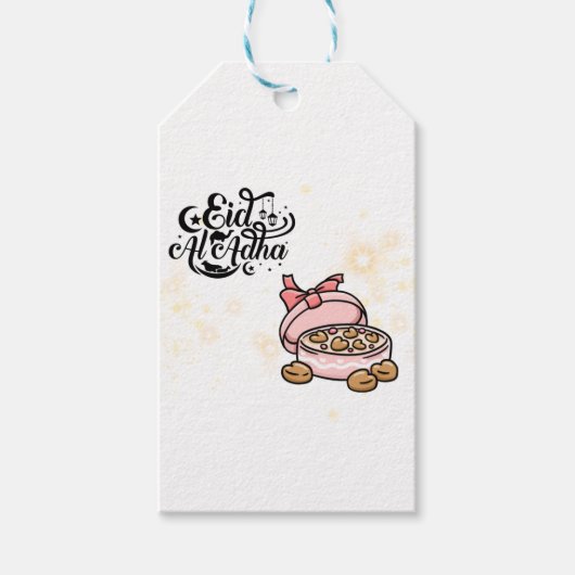 Happy Eid  -Eid Adha Mubarak 2022. Cadeaulabel (Voorkant)