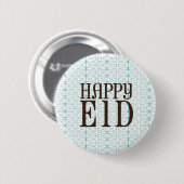 Happy Eid Flair Ronde Button 5,7 Cm (Voorkant /achterkant)
